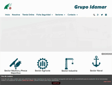 Tablet Screenshot of grupo-idamar.com